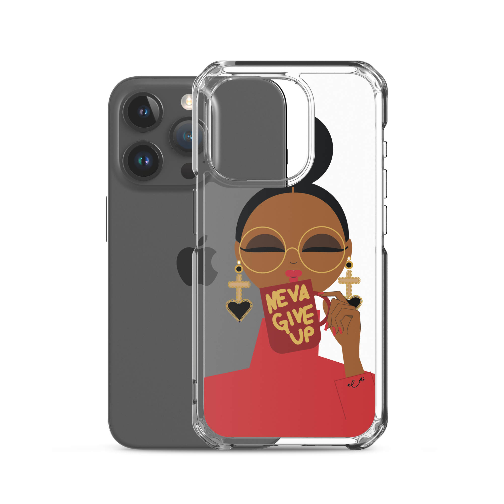 Never Give Up iPhone® Case