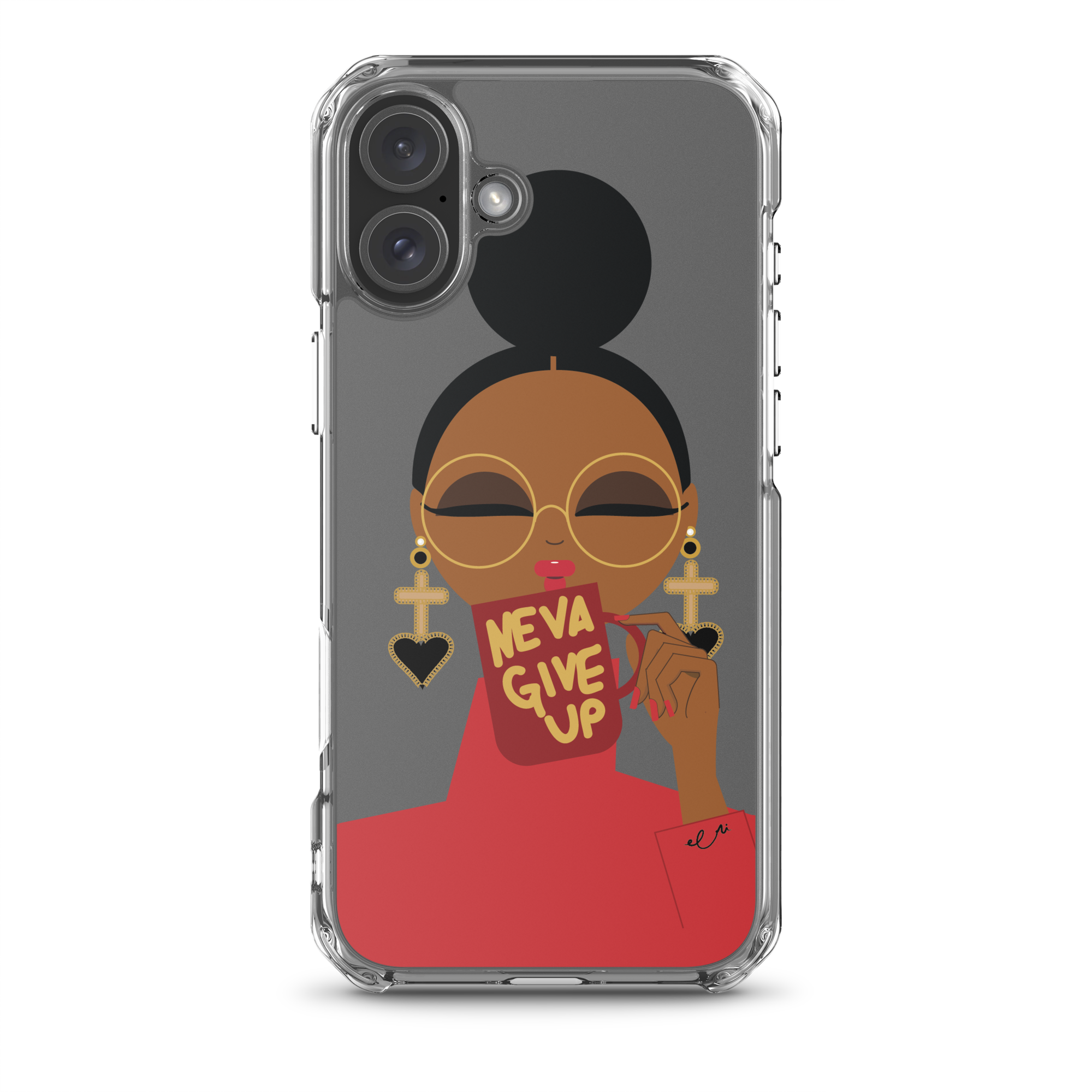 Never Give Up iPhone® Case