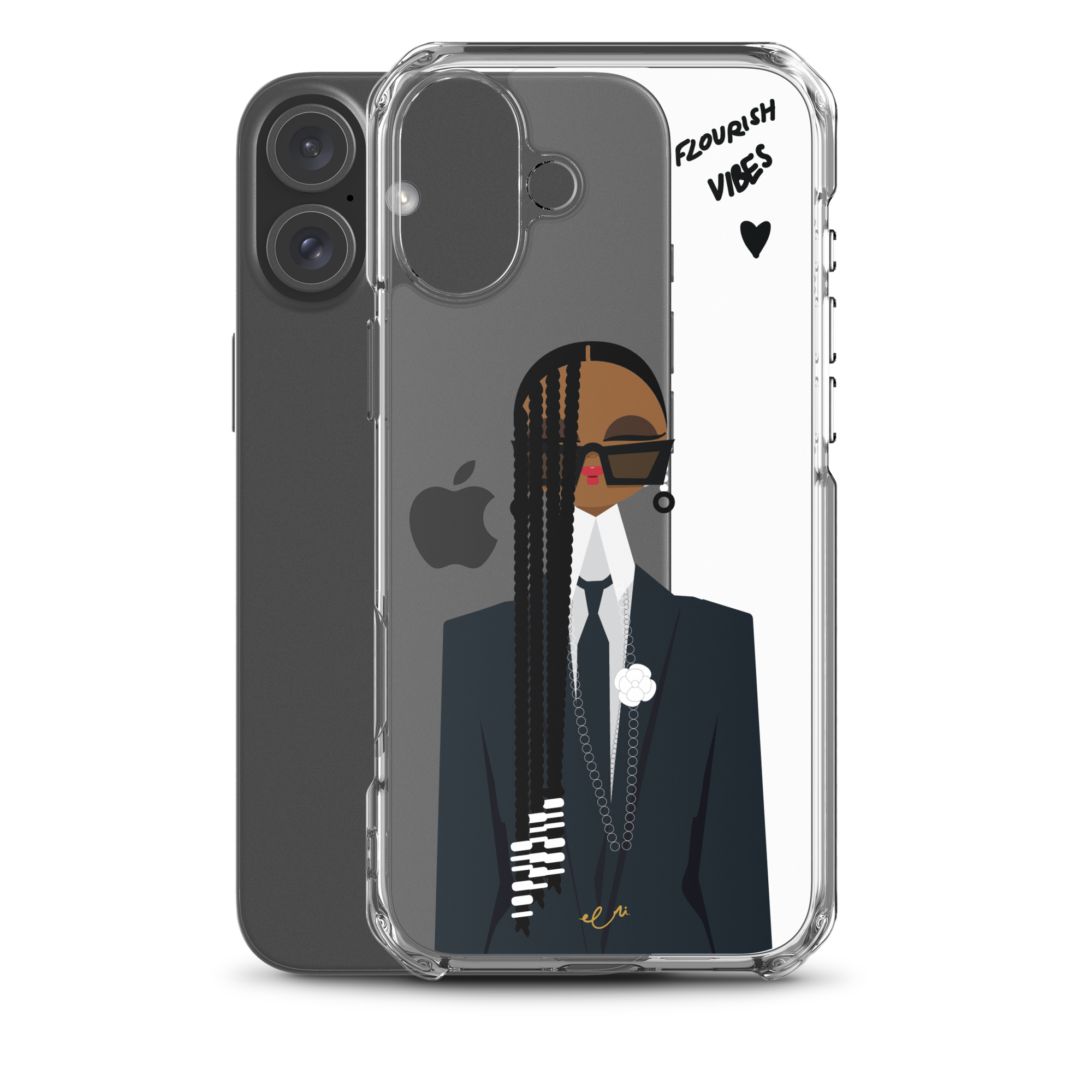 Flourish Vibes iPhone Case