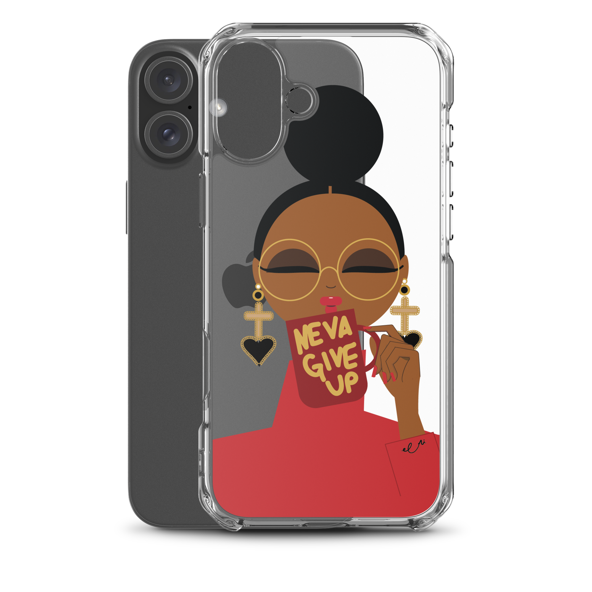 Never Give Up iPhone® Case