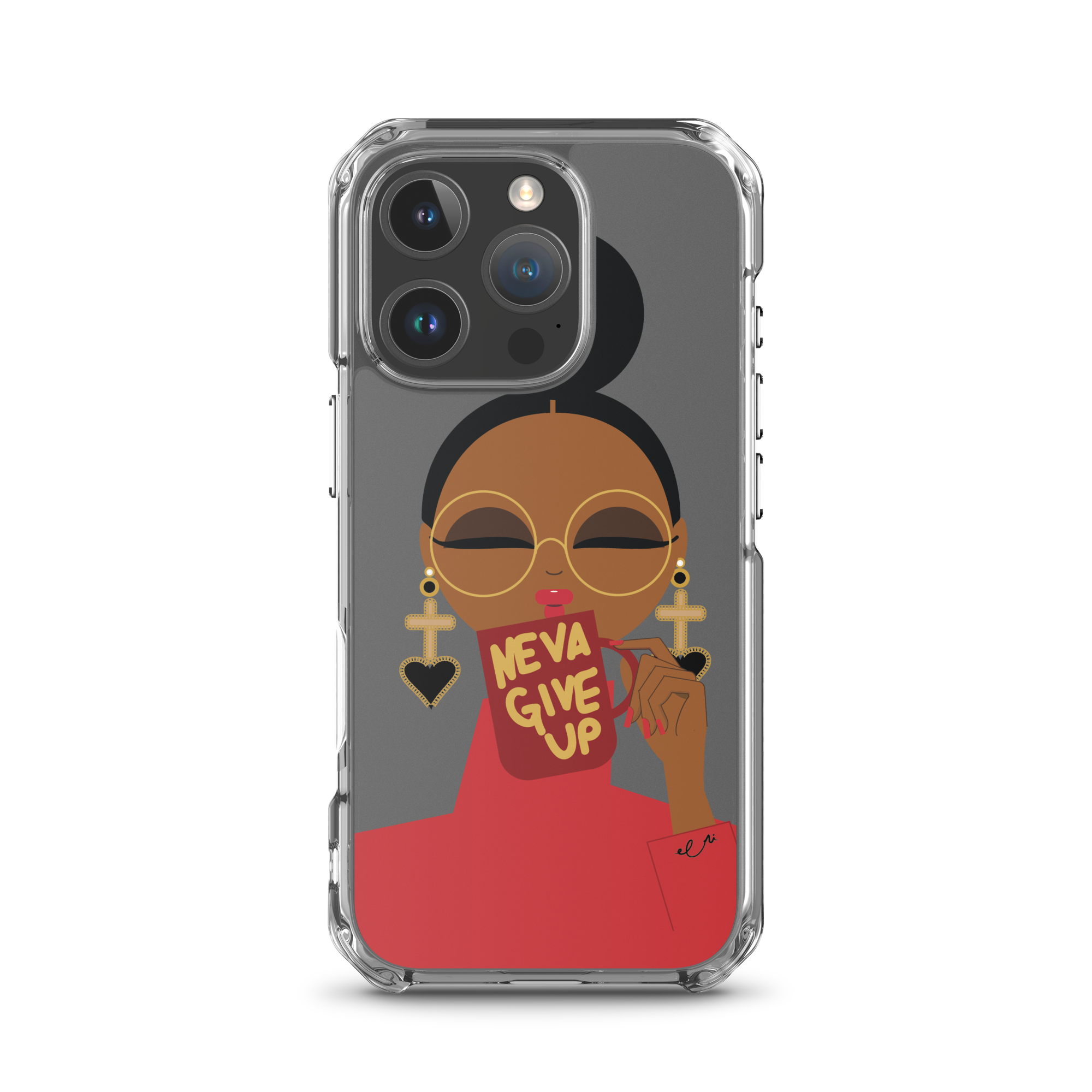 Never Give Up iPhone® Case