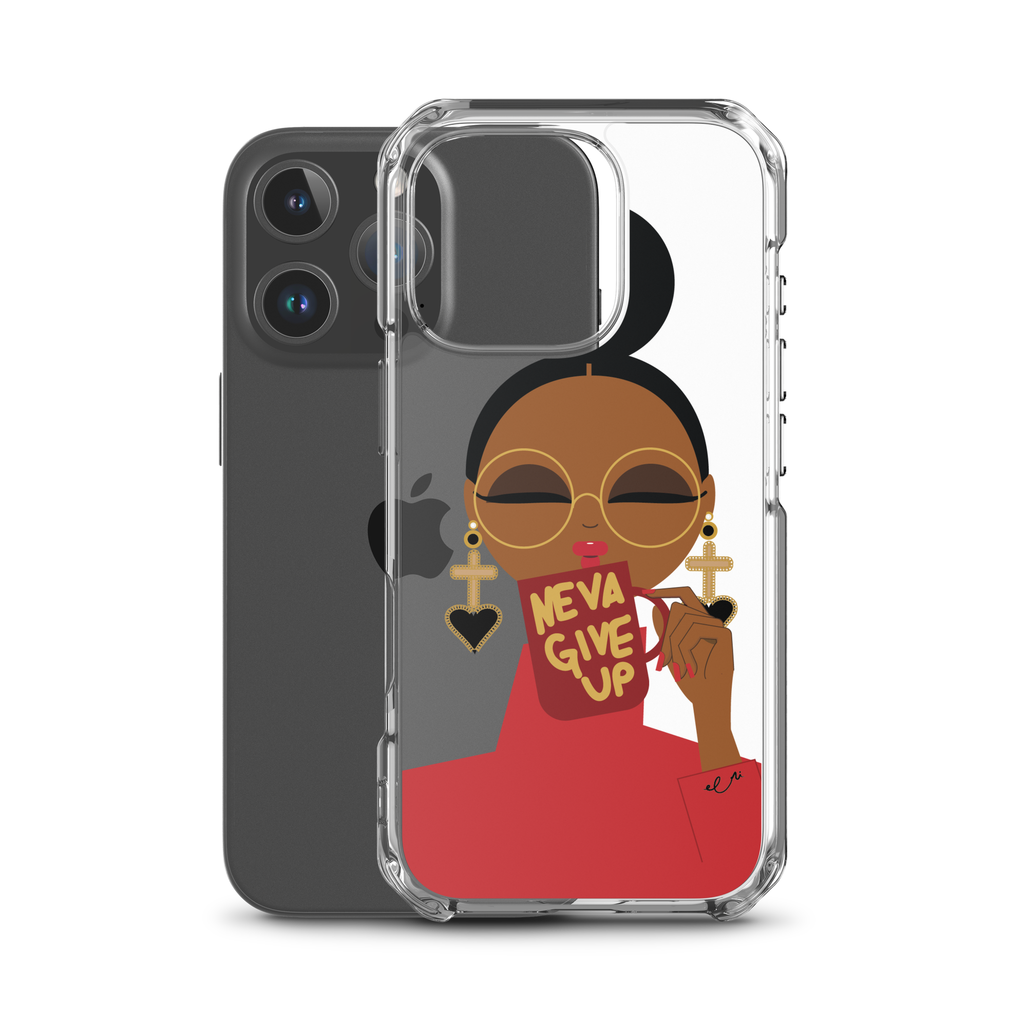 Never Give Up iPhone® Case