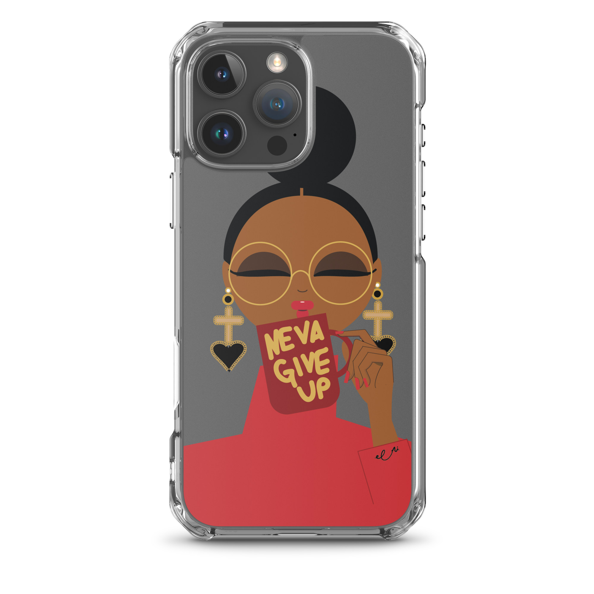 Never Give Up iPhone® Case